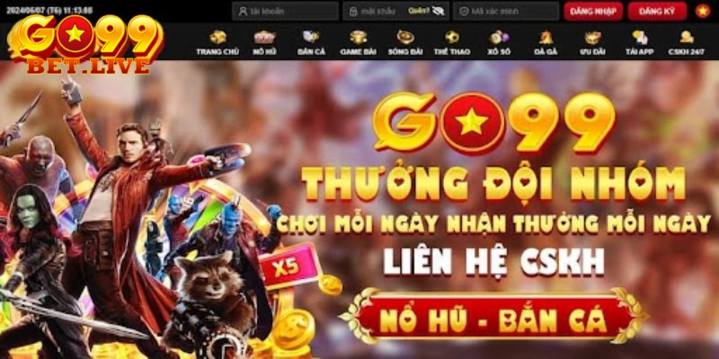 Để đăng ký GO99, mọi người cần truy cập vào trang chủ của nhà cái